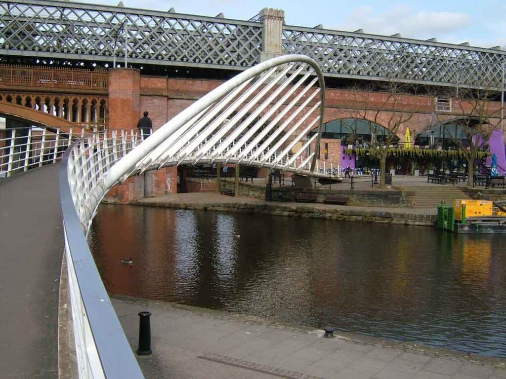 Castlefield Merchant's Bridge, Manchester canal running route - Clem Rutter CC-BY-SA-3.0