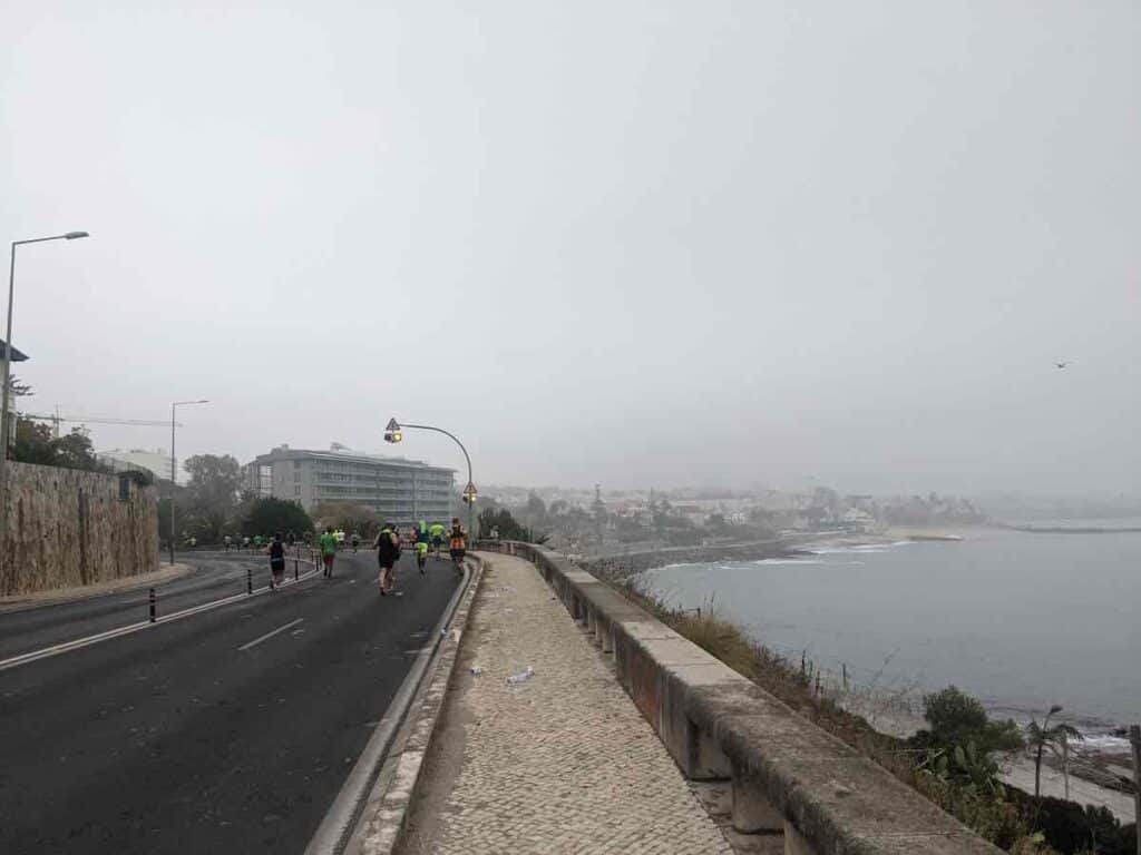 Estoril coast lisbon marathon route