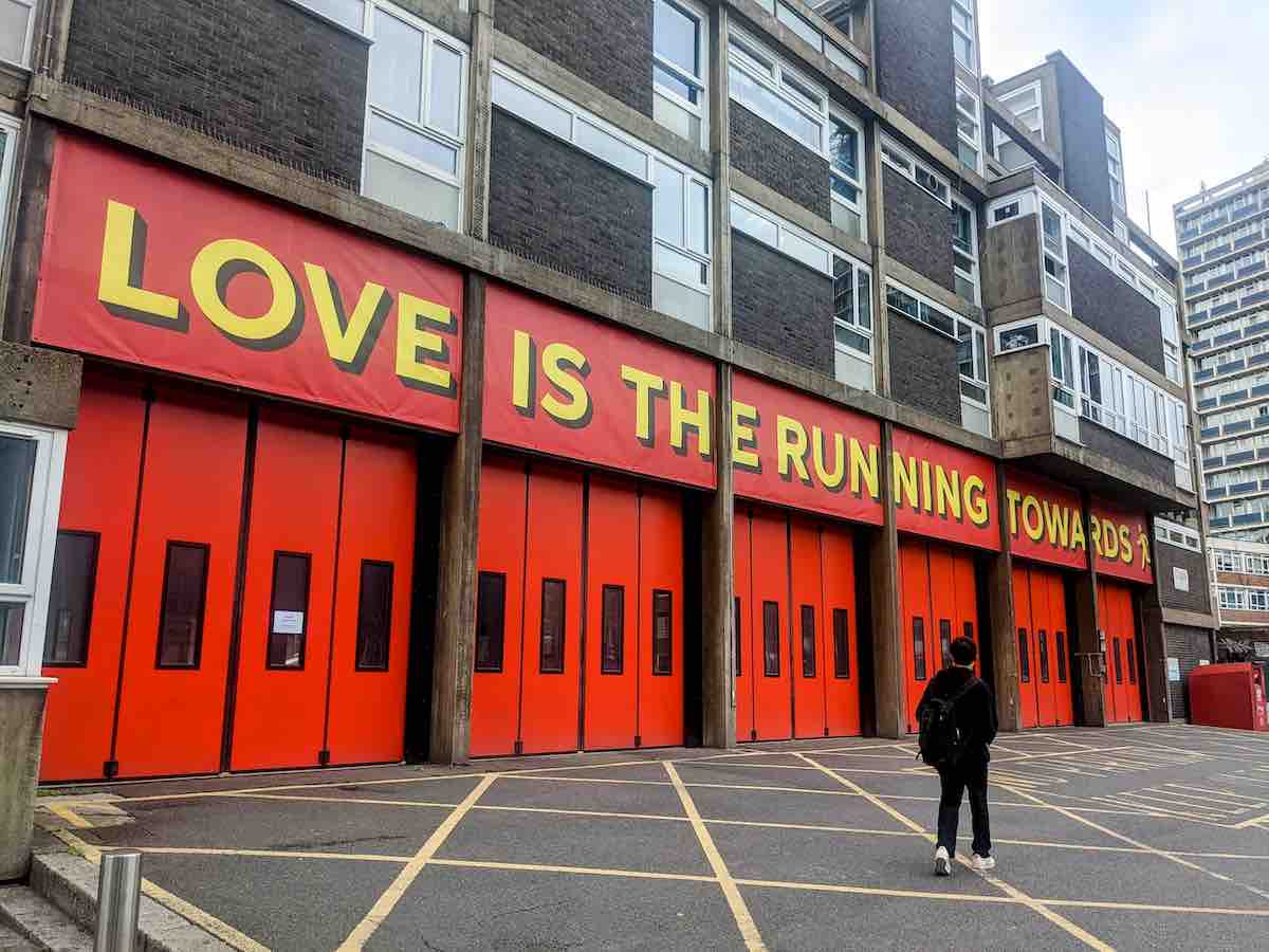 Awe Walk - Love is the Running Towards artwork in London