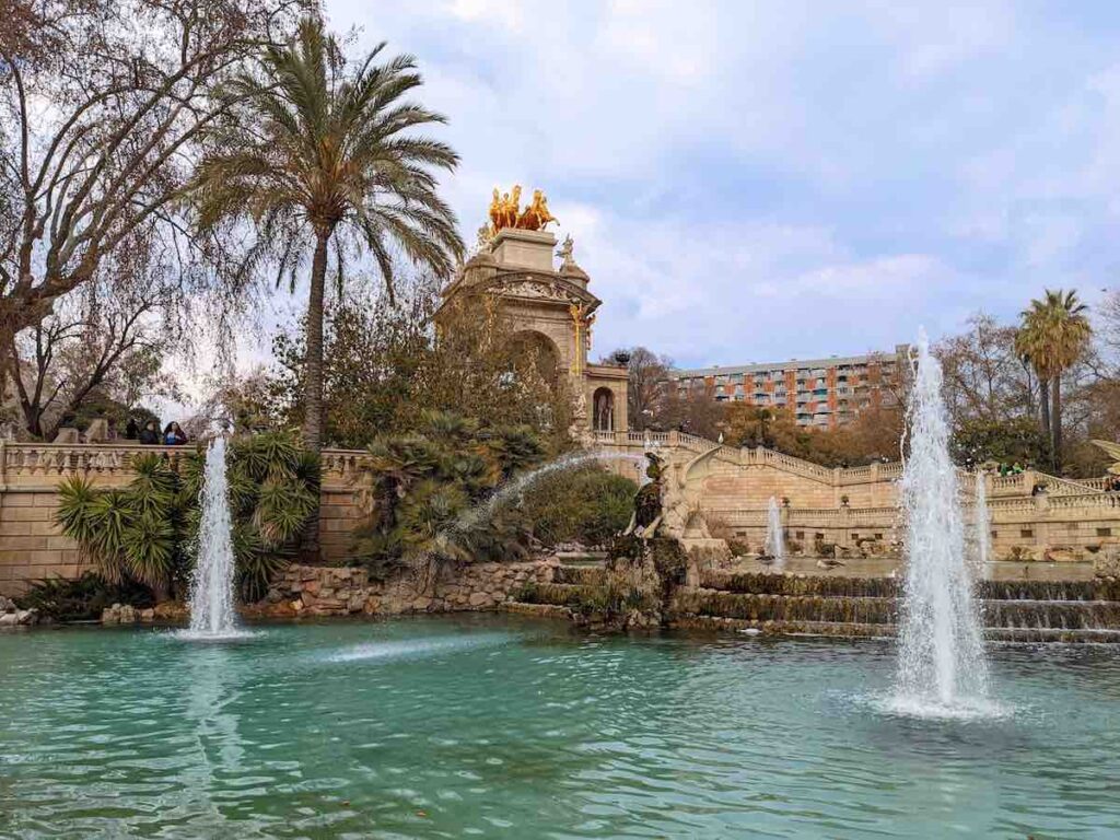 Gaudi’s Fountain in Parc Ciutadella - discovered while running in Barcelona
