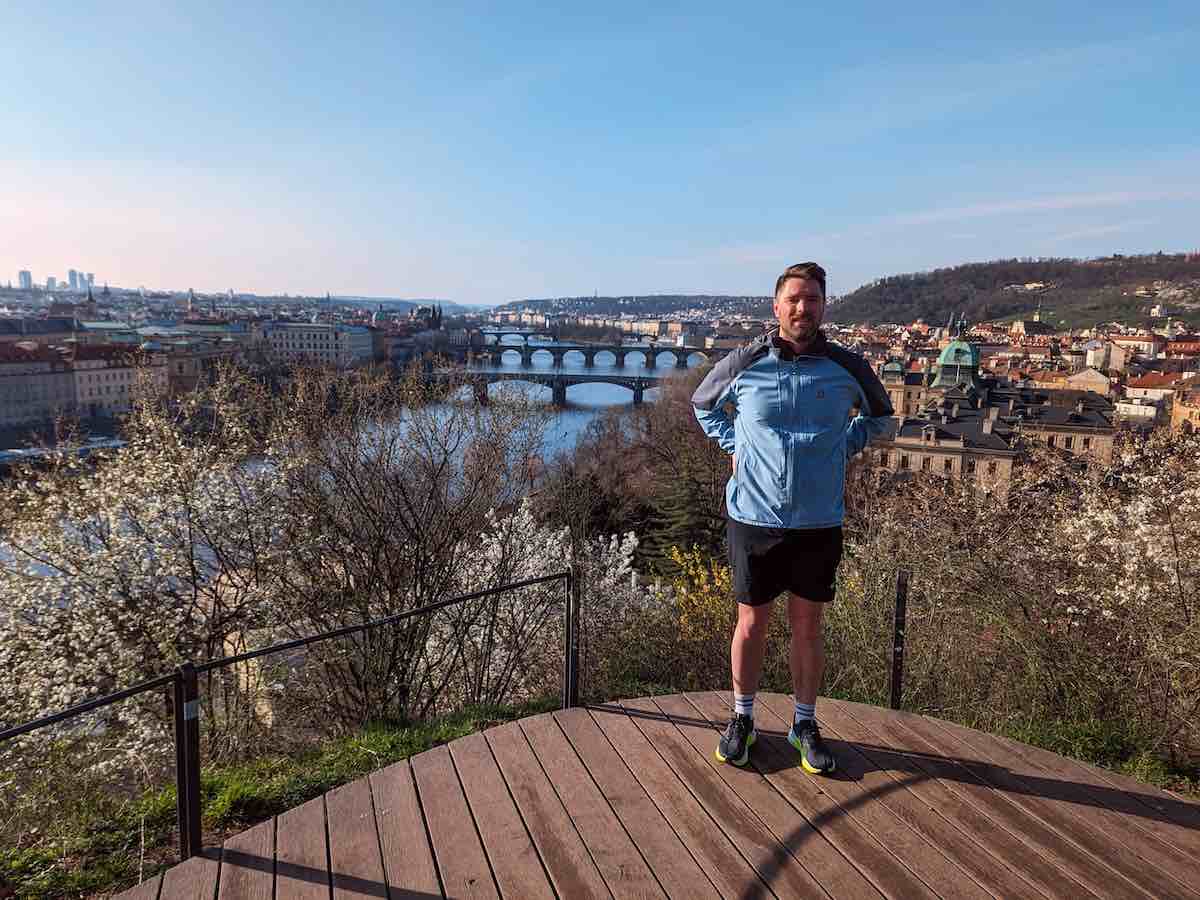 Scenic View of Praha, As Seen on my Prague Running Tour With Bridges in the Background